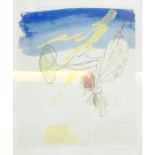 Ceri Richards  Limited edition colour print Abstract study, 8/60, signed in pencil and dated 70