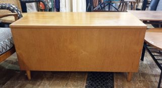 Mid-20th century teak blanket box