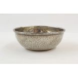 Tudric Liberty & Co pewter hammered bowl, no.0858, 11cm diameter