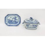 18th century Chinese porcelain tureen and cover, o