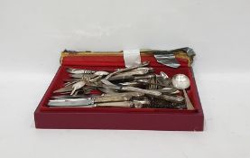 White metal plated flatware by Royal Crown International