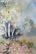 H. Royston Hudson Watercolour drawings x 4 Landsca