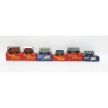 Assorted Triang '00' gauge railway, mostly boxed to include mail coach set, track, rolling stock,