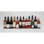 Twelve bottles of assorted wines to include Chateau La Rose Gadis (2015); Chateau de Panery, Cotes