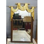 Two gilt framed mirrors and framed prints ( 6)