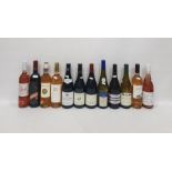 Eleven bottles of assorted wines to include Olivier Ravoire Cotes du Rhone (2009); Domaine la Tour