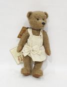 Robin Rive limited edition 'Katherine' bear in brown natural mohair, in memory of Katherine Hepburn,