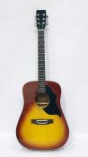 Hokada model no.3342 acoustic guitar and carrying case