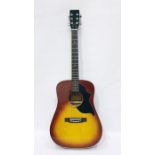 Hokada model no.3342 acoustic guitar and carrying case