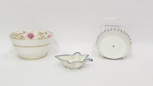 Davenport porcelain small sugar basin, London shap