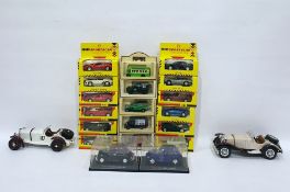 Assorted model cars to include Classic Sports Car Collection models Ferrari, Porsche, BMW and