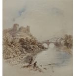 19th century English school Watercolour drawing Fi