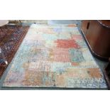 Late 20th century abstract design rug, 279cm x 185