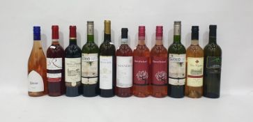Eleven bottles of assorted wines to include Chateau Curton La Perriere Bordeaux (2012); 2 x
