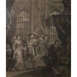 After William Hogarth  19th century engraving ( no