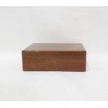 Dunhill figured wood humidor