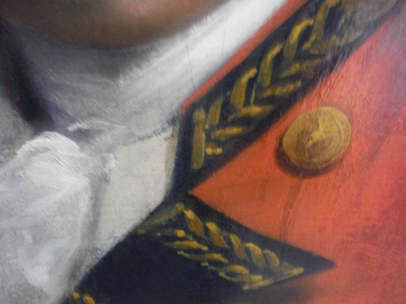 Unattributed (18th century school) Oil on canvas Half length portrait of Georgian gentleman in red - Bild 6 aus 17