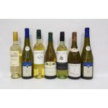 Seven bottles of assorted white wine to include Atlantico Vinho Regional Alentejano 2015 and Casa