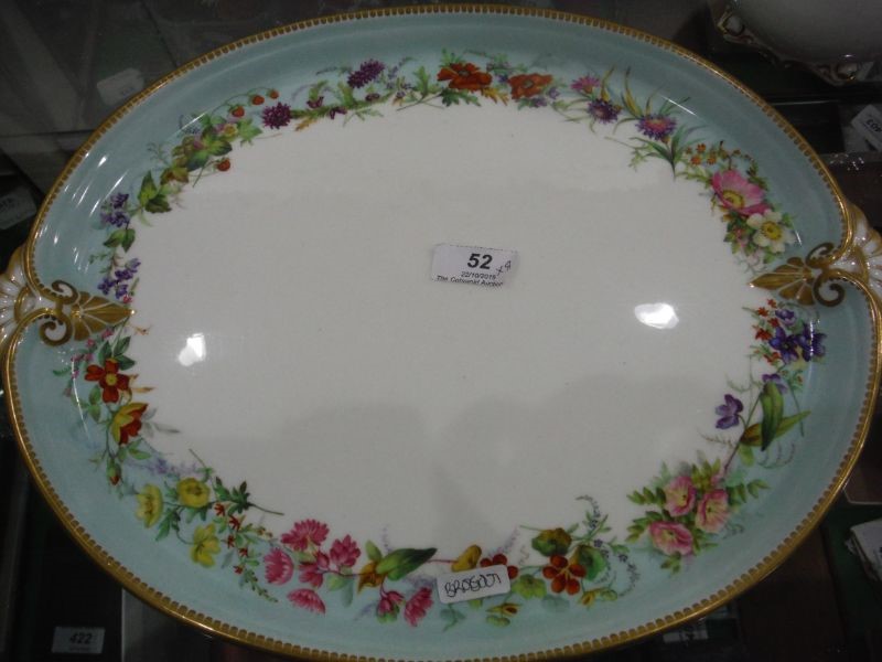 Grainger & Co Worcester porcelain early morning tea service for two persons, six pieces, viz:- - Image 2 of 9