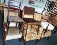 Six assorted chairs (6)