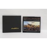 Copy of Air Combat Legends by Nicholas Trudgian, 1998, edition number 349/650, signed by the