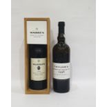 Bottle of Warre's Quinta da Cavadinha 1999 vintage port and a bottle of Taylors late bottled vintage