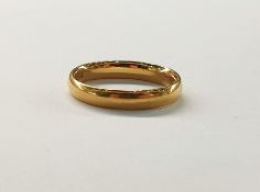 22ct gold wedding ringCondition Report4.8 g