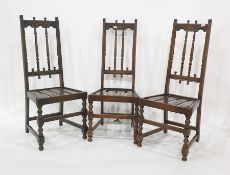 Set of six Ercol dining chairs (6)