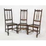 Set of six Ercol dining chairs (6)