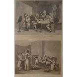 After W Hogarth Engraving  '  from an original sketch in oil by Hogarth on the Possession of Mr