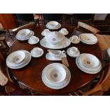 A Limoges porcelain part dinner/tea service