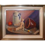 Cornelius Witters (1899-1981), Still life study, oil on board, 45 x 61cm