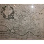 A map of the Battle of Maestricht, a plan of the camp of the army of the allies, 'For Mr Tindal's