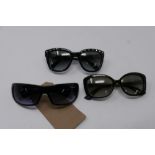 Three pairs of ladies sunglasses (3)