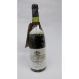 A bottle of La Romanée Grand cru 1968 Domaine de La Romanée?