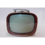 A vintage 1950's Kolster Brandes Royal Star TV, H.47 W.43 D.40cm