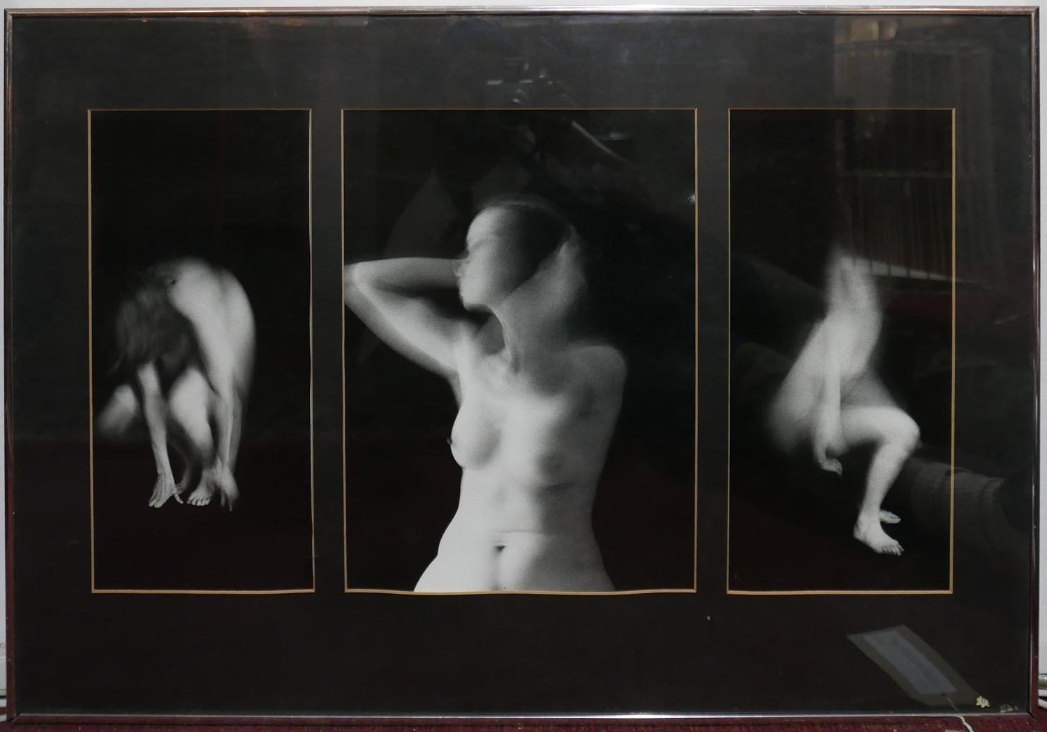 Robert Clatworthy R.A. (British, 1928-2015), 'Triptych IV', 1981, photographic study, artists