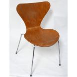 A Fritz Hansen chair