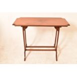 A Victorian mahogany shaped top centre table, H = 78cm W = 102cm D = 48cm