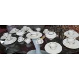 A Wedgwood part dinner service with Corinthian Pembroke pattern