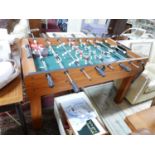 A contemporary table football table, H.86 L.134cm