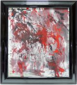 Chloe Cassen, 'Passionate Elegance', abstract study, oil on canvas, oil on canvas, signed and