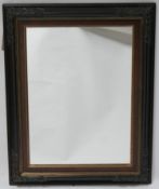 A 20th century wall mirror, with scrolling foliage decoration, 62 x 49cm