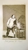 Francisco Goya (1746-1828), Los Caprichos No.18, 'Y se le Quema La Casa', etching and aquatint, 21 x