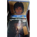 A collection of 9 Paul McCartney vinyl records, together with 15 ABBA vinyl records