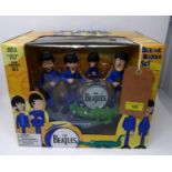 The Beatles McFarlane Toys deluxe animated cartoon box set new in box