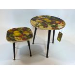 Two vintage Chalford Glos Arnold Designs occasional tables