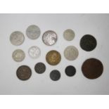 A collection of fourteen 18th and 19th century Russian coins (14)