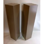 A pair of contemporary pedestals, H.120cm