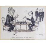 A cartoon after John Bateman, 'Deeds that ought to Win the V.C. - The Sub-Lieutenant takes the